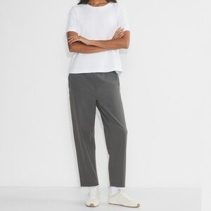 Babaton The Group Weekender Pant Size S Gray Joggers Pockets Pull On High Rise